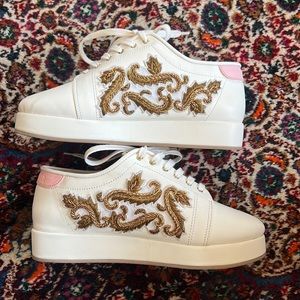 NEW Indian designer embellished fashion sneakers